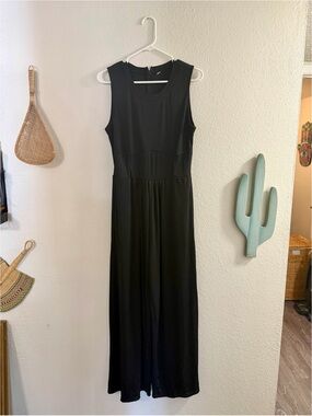 black jumpsuit